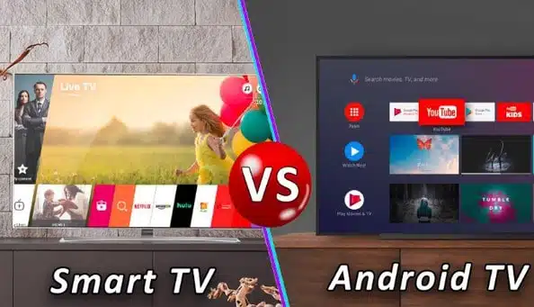 Difference between a smart TV and Android TV