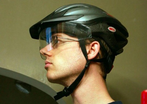 DIY Bike Helmet Visor