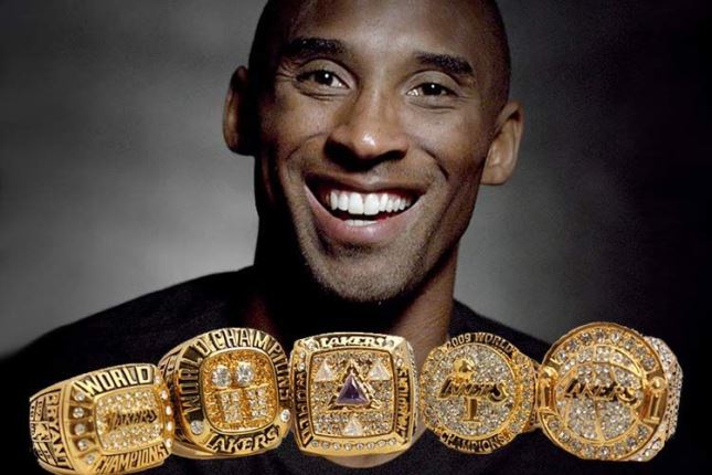 How Many Rings Does Kobe Bryant Have