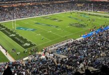 How many acres is a football field?