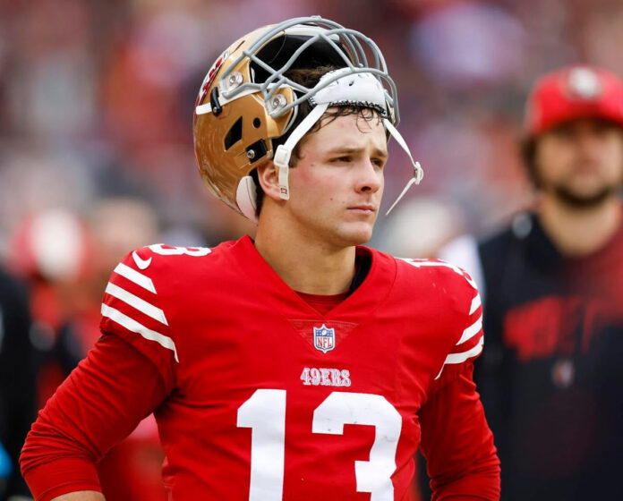 Brock Purdy of the 49ers is no longer a rookie