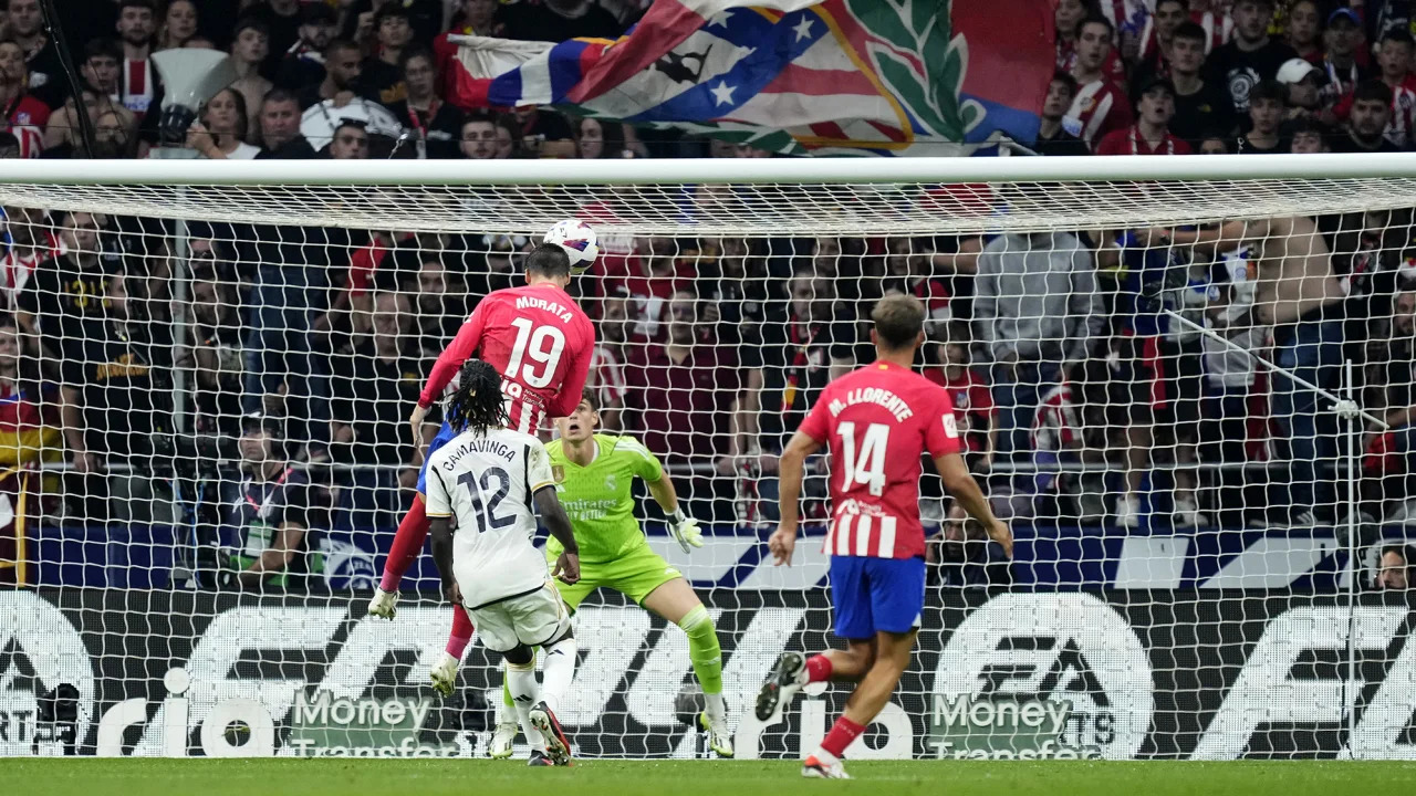 Atlético Madrid defeated Real Madrid 3-1 in a derby