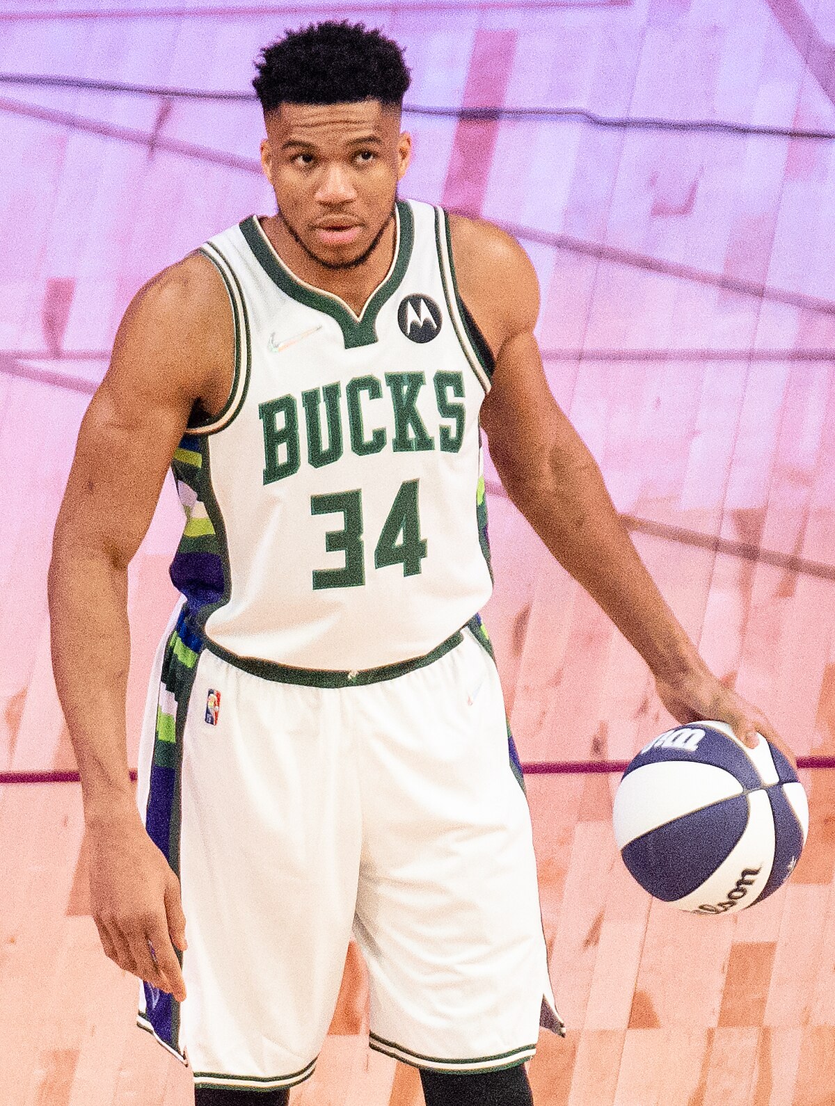 Giannis Antetokounmpo is a professional basketball player