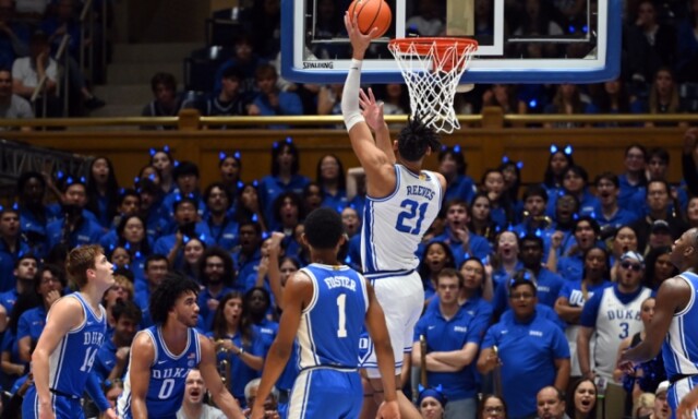 Christian Reeves of Duke is set to join the Transfer Portal