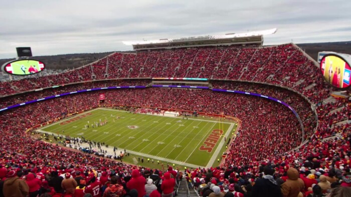 Arrowhead Stadium is the biggest NFL stadiums in America