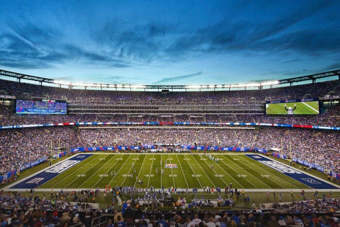 MetLife Stadium is the biggest NFL stadiums