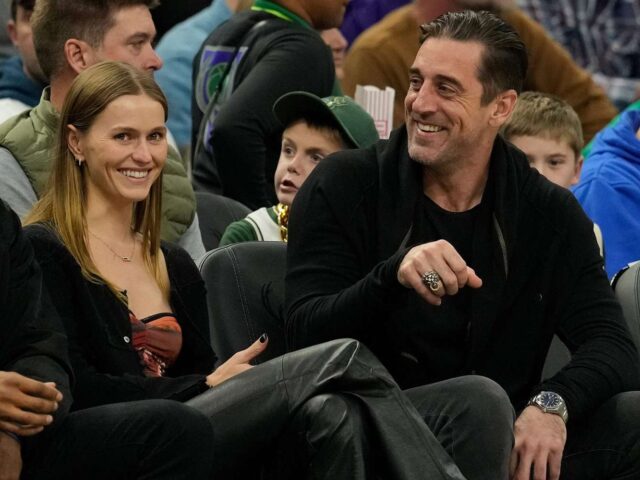 Aaron Rodgers and wife Mallory Edens